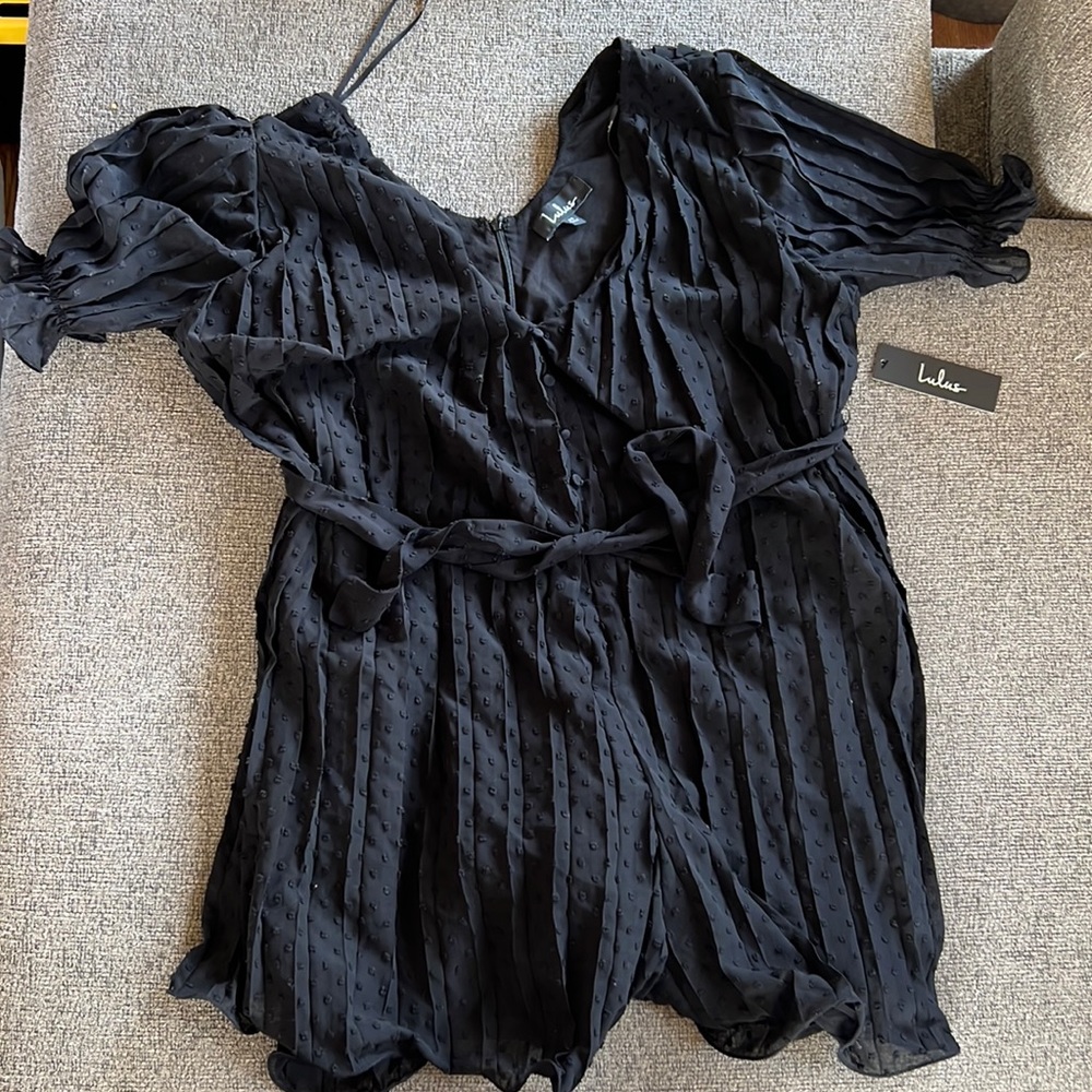Lulus Black Romper